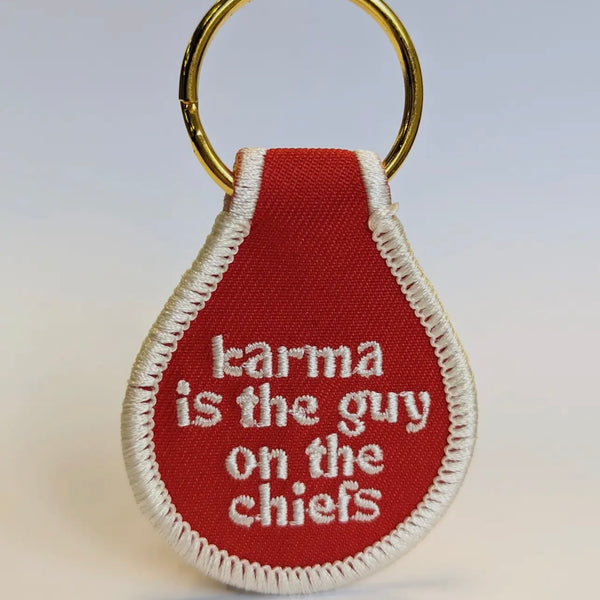karma is the guy on the chiefs  keychain