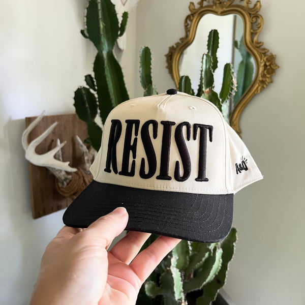 resist two tone trucker hat