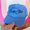 nashville cuntry club trucker hat