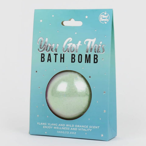 you got this bath bomb