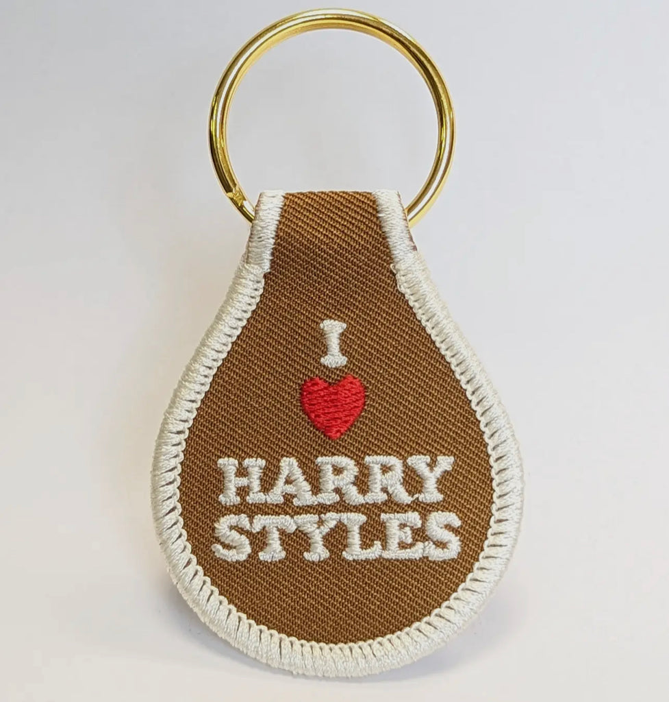 i heart harry styles keychain