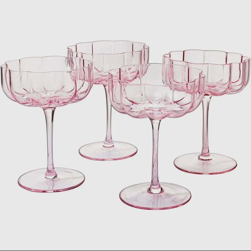 flower coupe {set of 4}