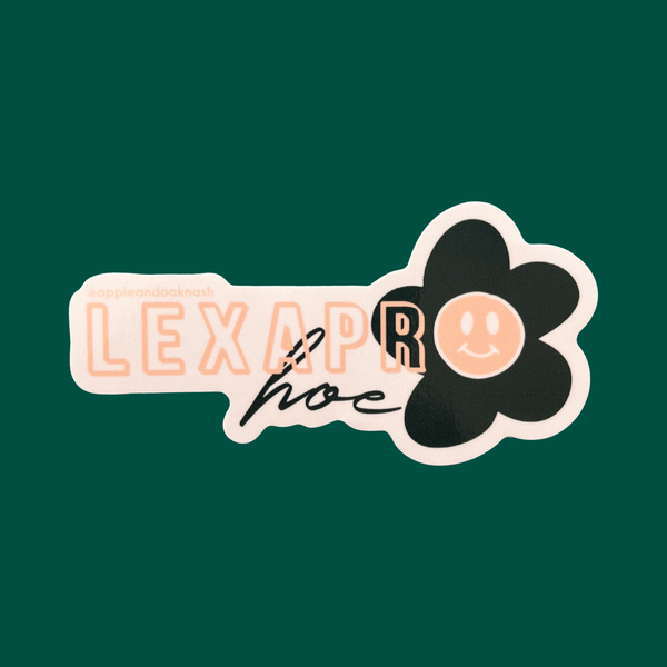 lexapro hoe sticker
