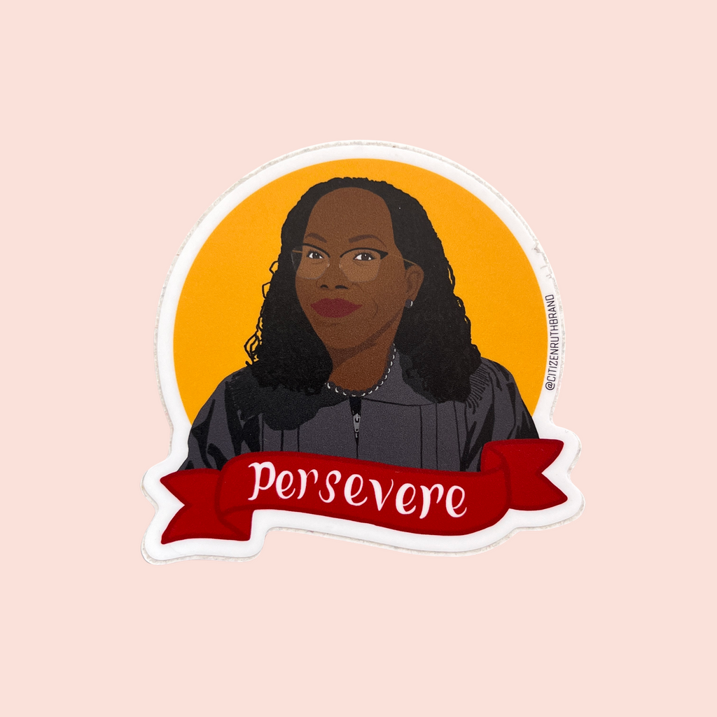 persevere {ketanji brown jackson} sticker