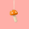 felt mushroom ornament