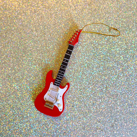 electric guitar ornament