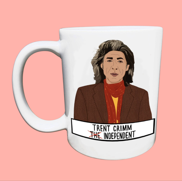 trent crimm  independent  mug