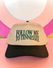 follow me to tennessee trucker hat