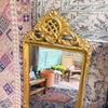 rococo style vintage mirror