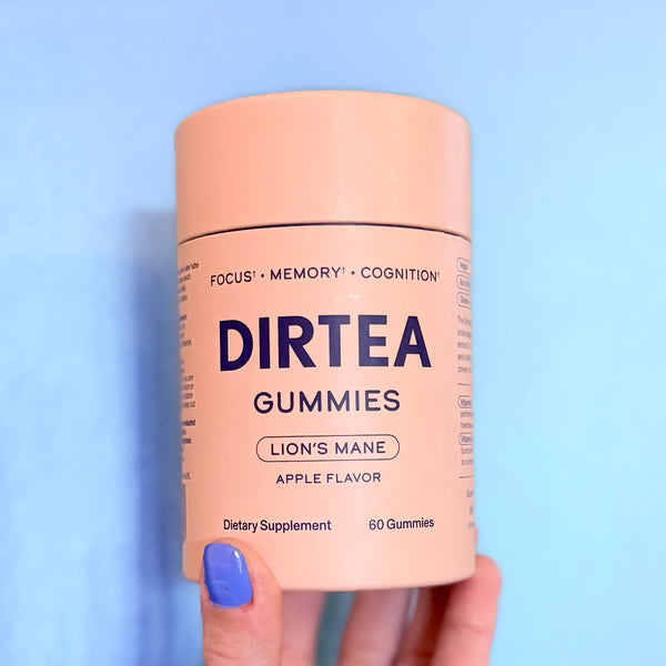 dirtea gummies {lion's mane}