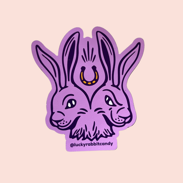 lucky rabbit magnet