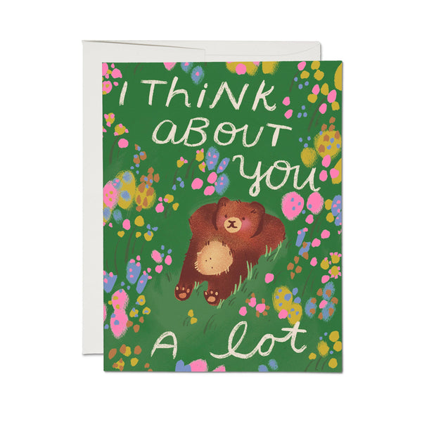 i think about you a lot card