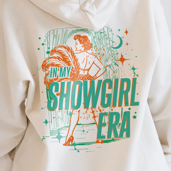 in my showgirl era hoodie