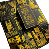 black/gold foil classic tarot deck & guidebook