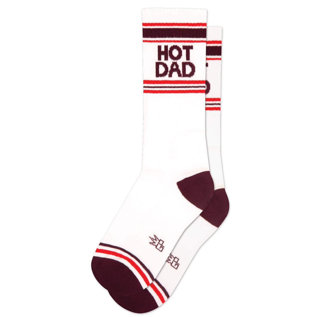 hot dad crew socks