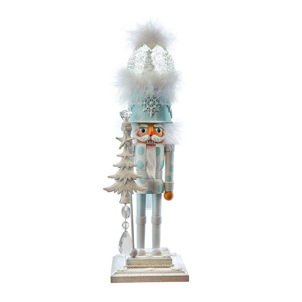 musical waterglobe soldier {mint} nutcracker