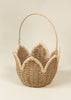 flower shaped {large} basket