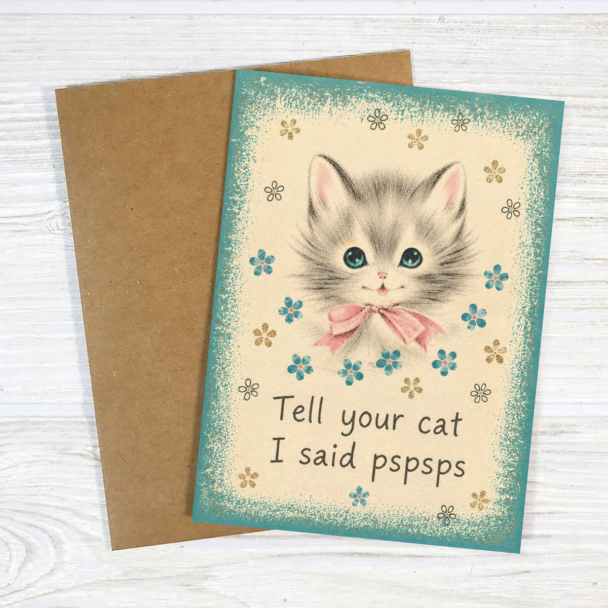 tell your cat I said pspsps card