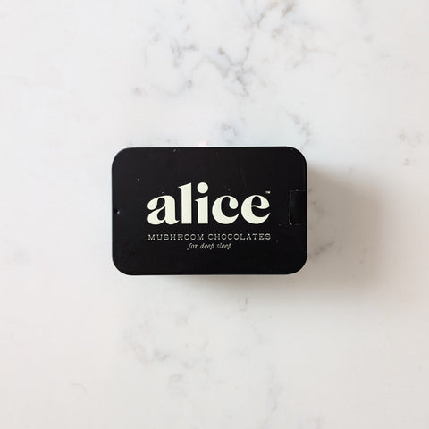 alice mushroom chocolates {nightcap}