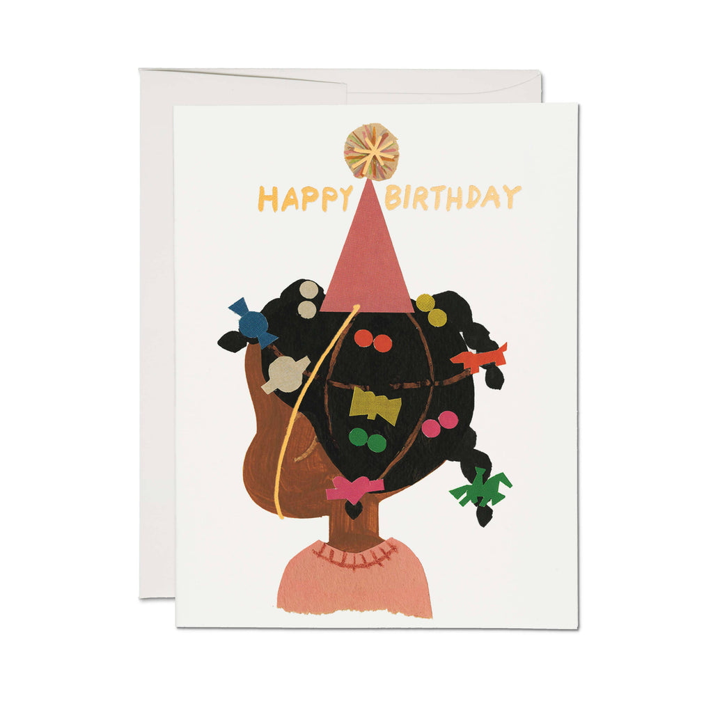 happy birthday barrettes