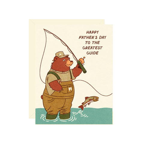 happy father's day to the greatest guide card