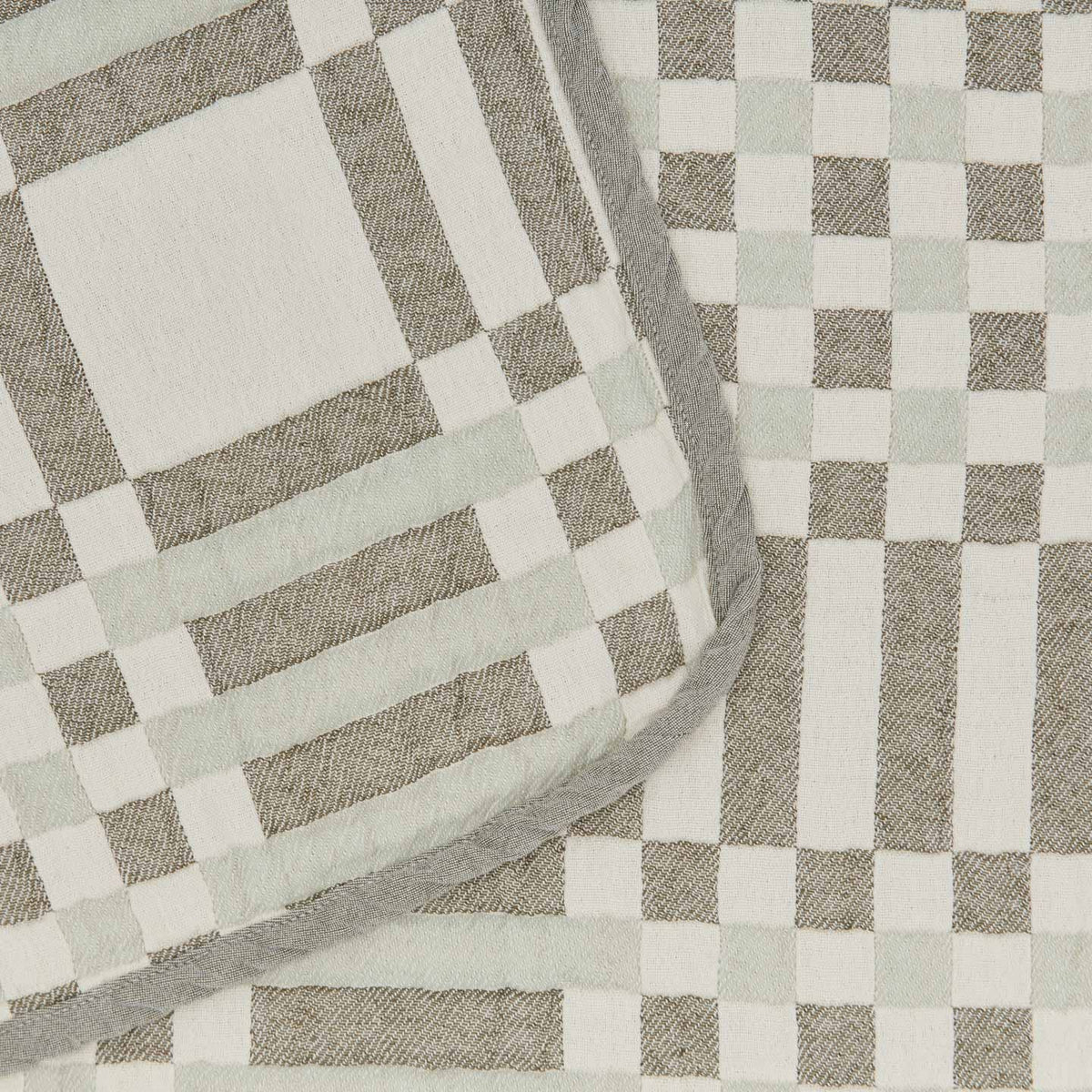 plaid {sage/olive} blanket