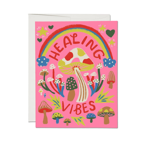 healing vibes card