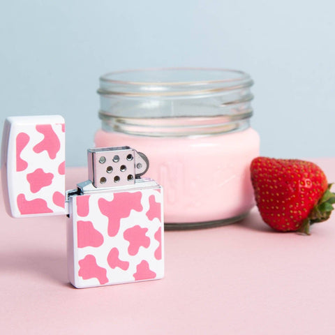 pink cow lighter