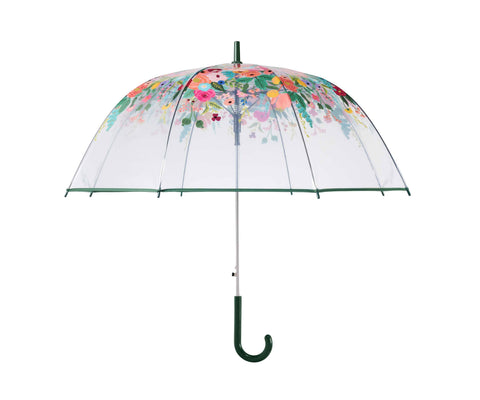 garden party clear umbrella