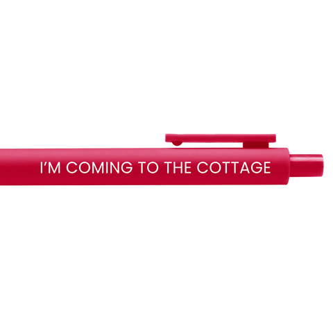 i'm coming to the cottage gel pen
