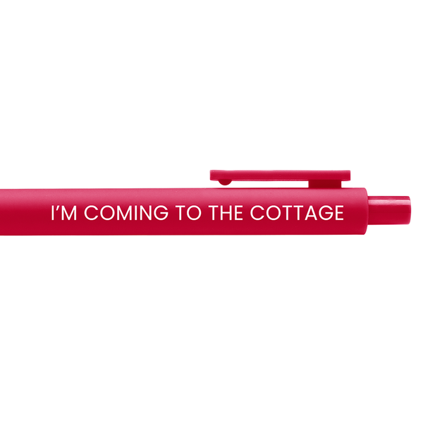 i'm coming to the cottage gel pen