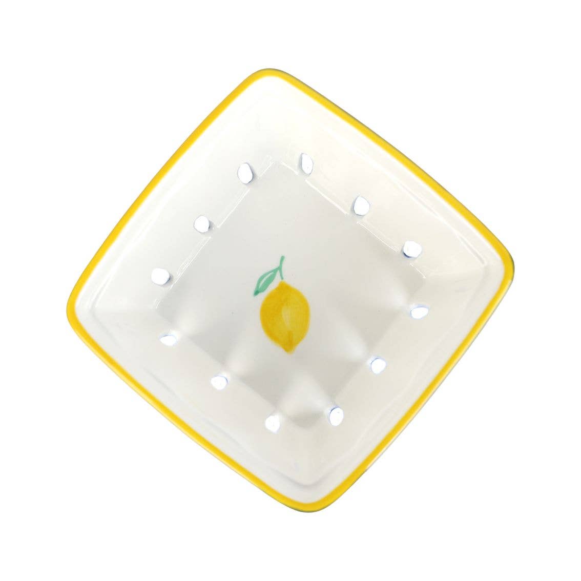 lemon ceramic punnet