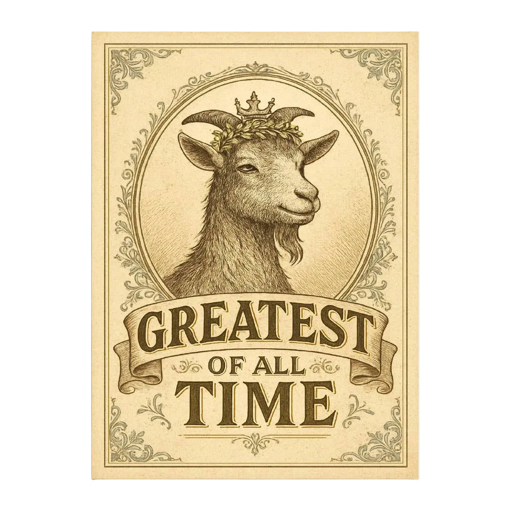 greatest of all time card