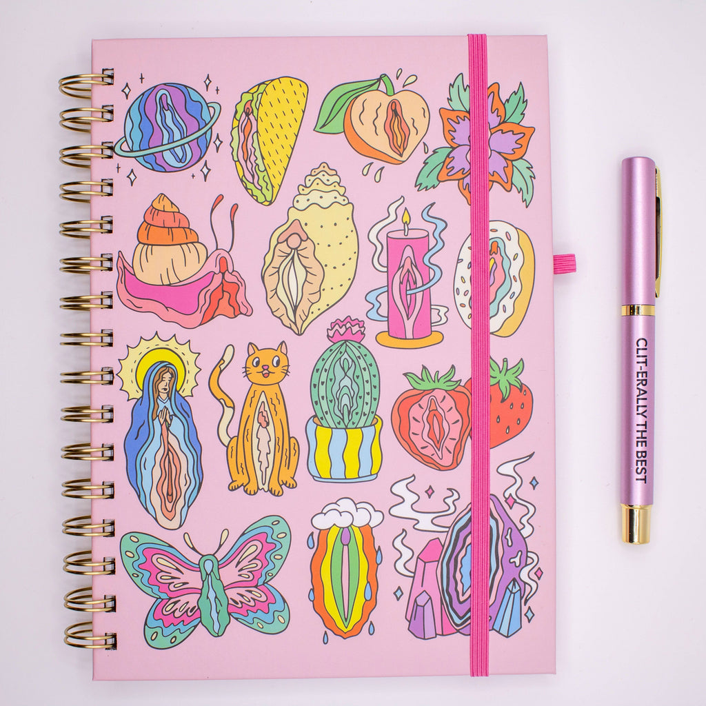 vagina journal w/ pen