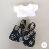 labubu designer shirt & overall set