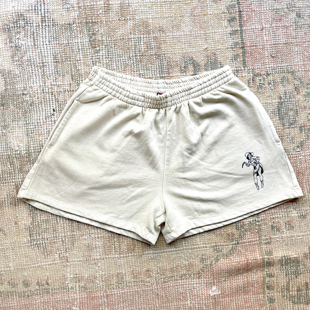 it’s the guns western cropped sweatshirt
