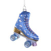 blue roller skate ornament