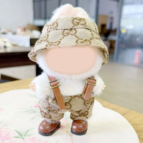 labubu designer 2pc overall set