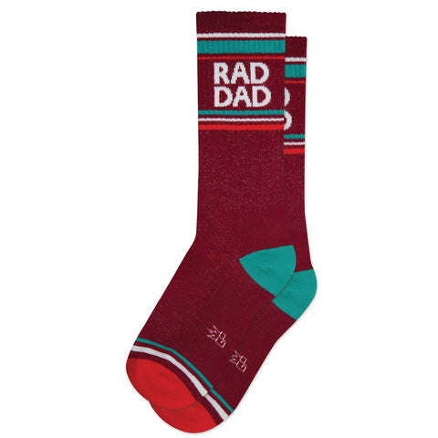 rad dad crew socks