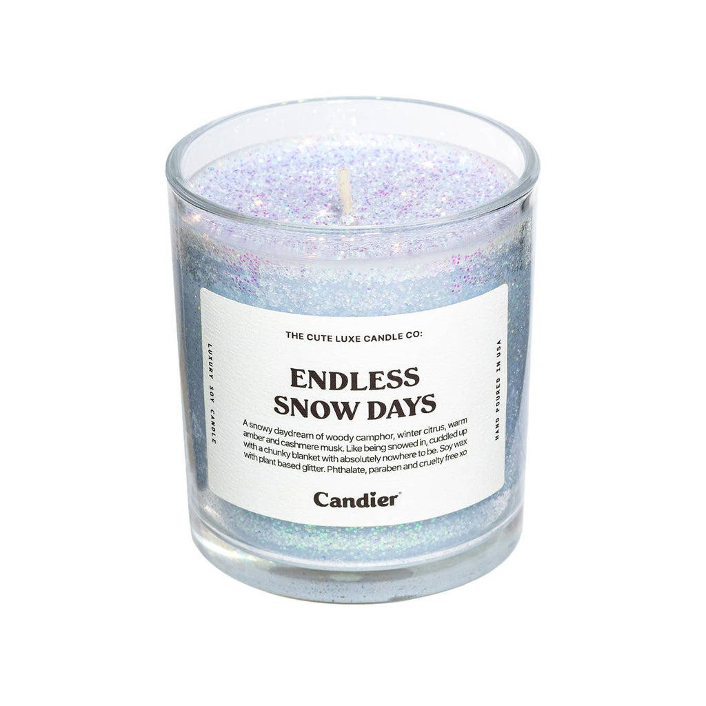 endless snow day candle