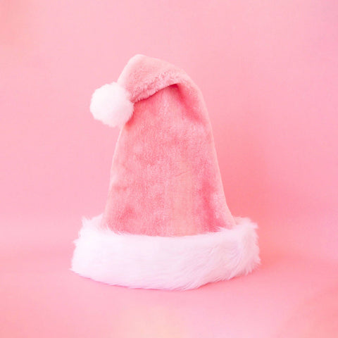 pink santa hat