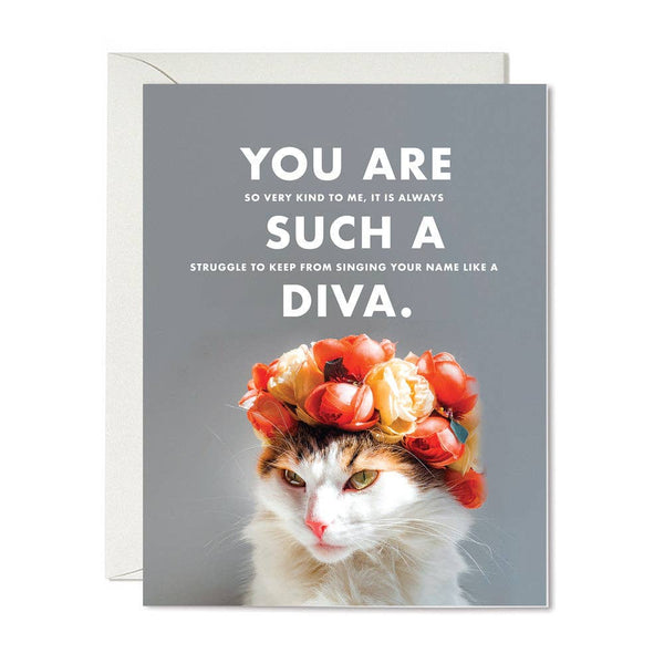 your are such diva card