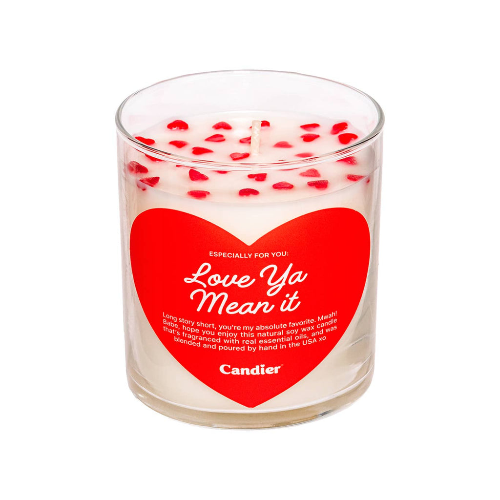 love ya mean it candle