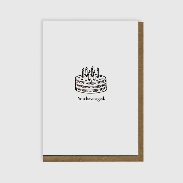 you have aged card
