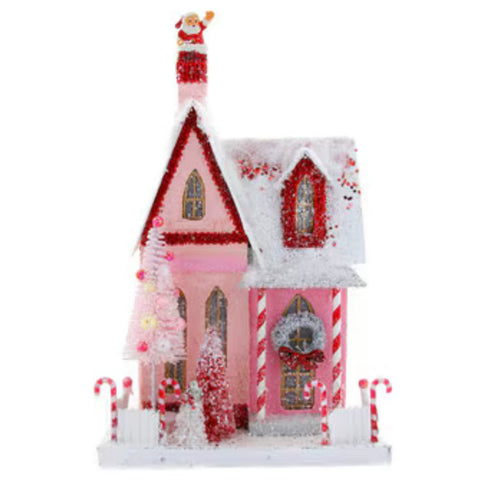 candy cane cottage holiday house