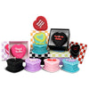 dead inside vintage heart cake candle