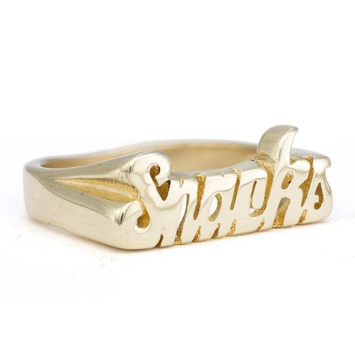 snacks ring {brass}