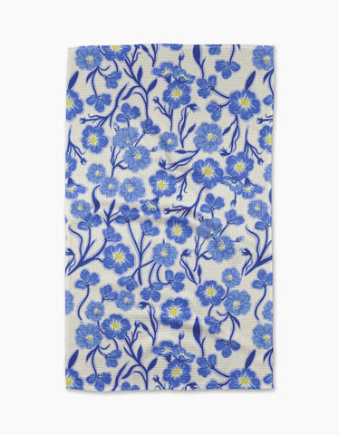primavera blooms tea towel