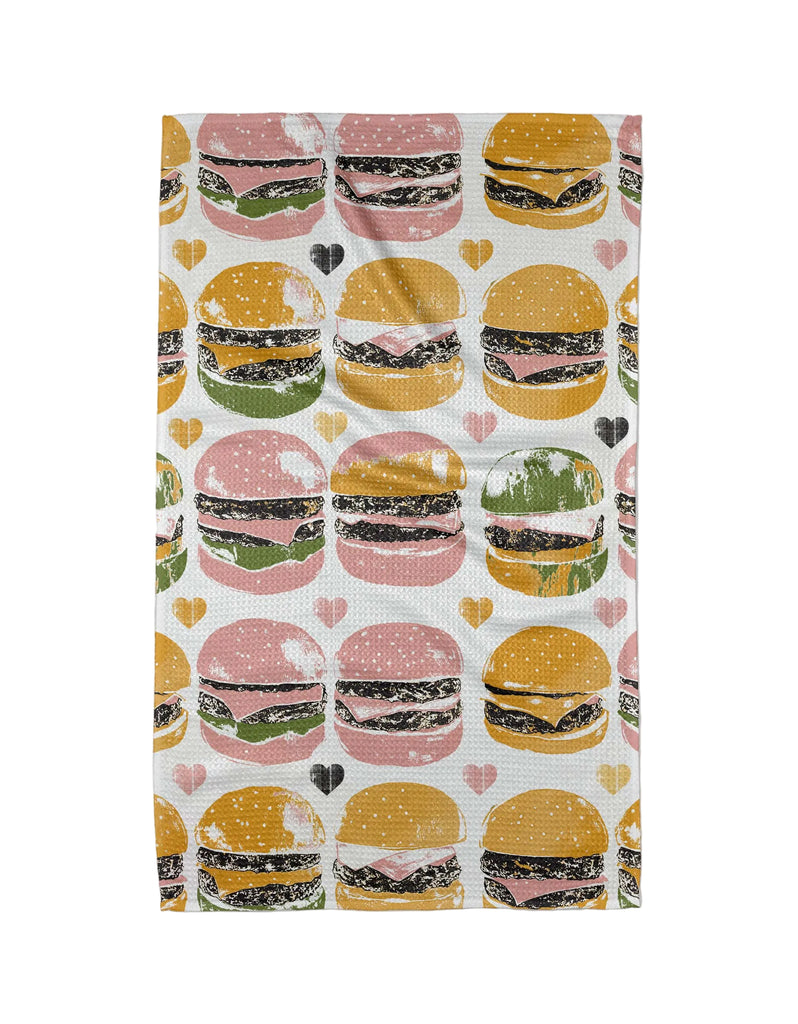 on the grill tea towel