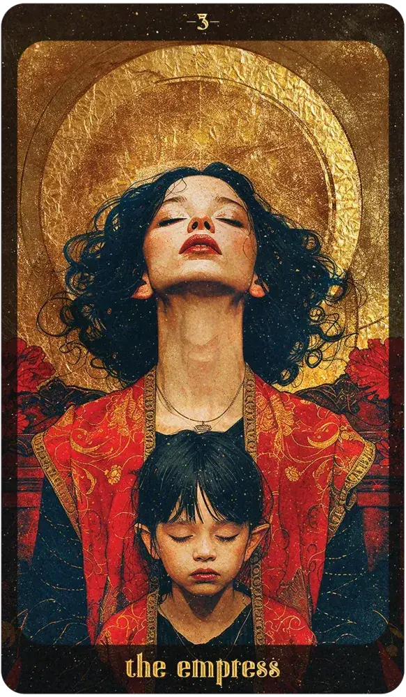 amber moon tarot